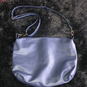 BLUE CROSSBODY with Adjustable strap